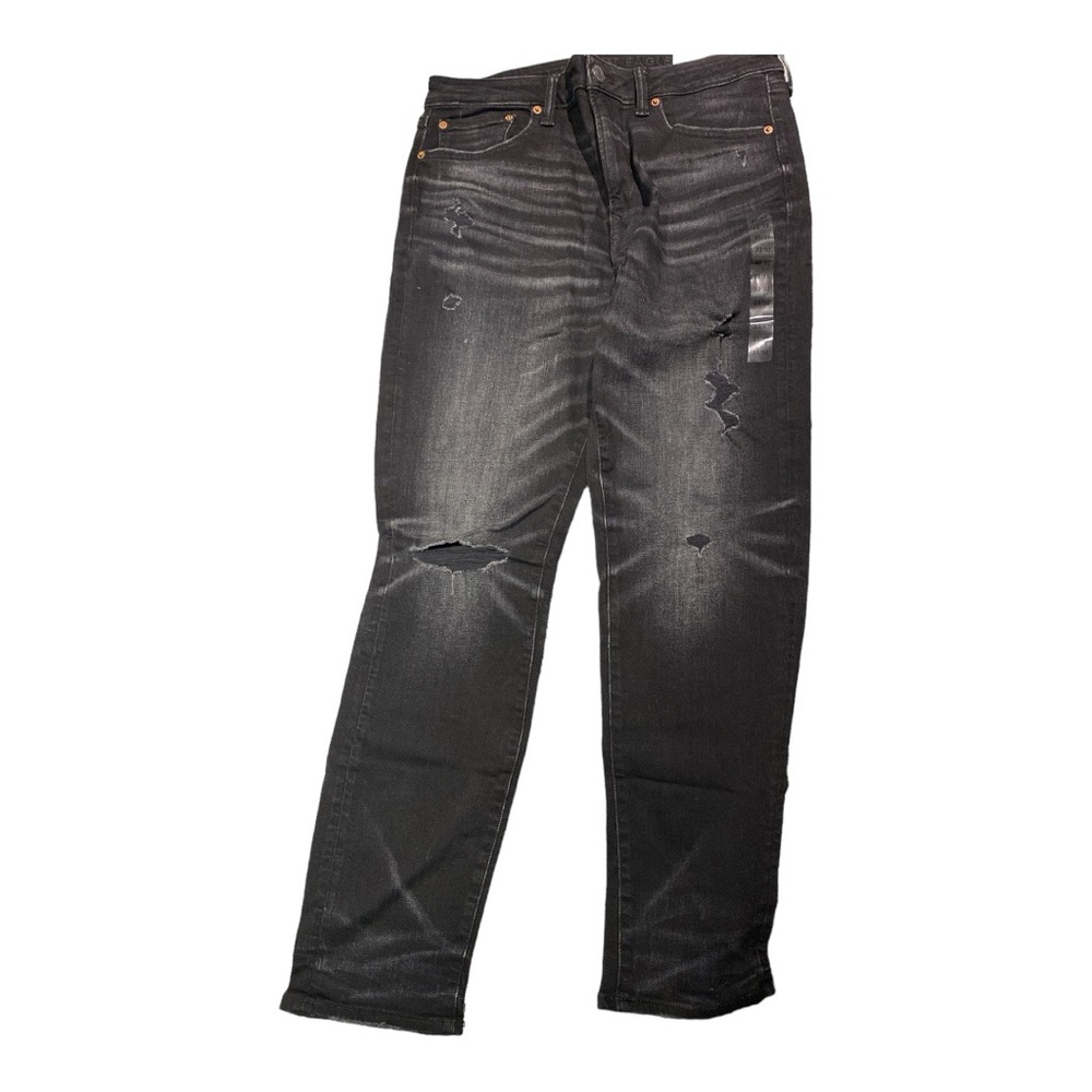 American Eagle outfitters AirFlex + destroyed black men’s jeans. 33 x 32 NWT